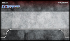 .CCGHouse Playmat - Enter the Red Zone